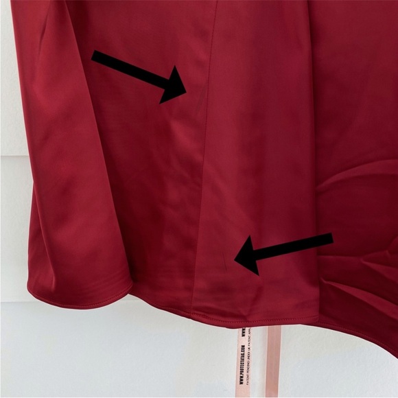 NEW House of CB Sebille Dress Blood Red XS - Picture 17 of 17
